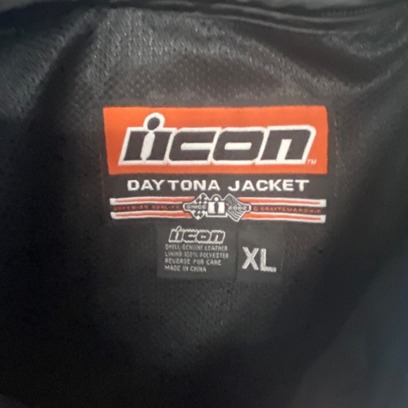 Icon motorcycle jacket Daytona edition XL - Picture 3 of 6